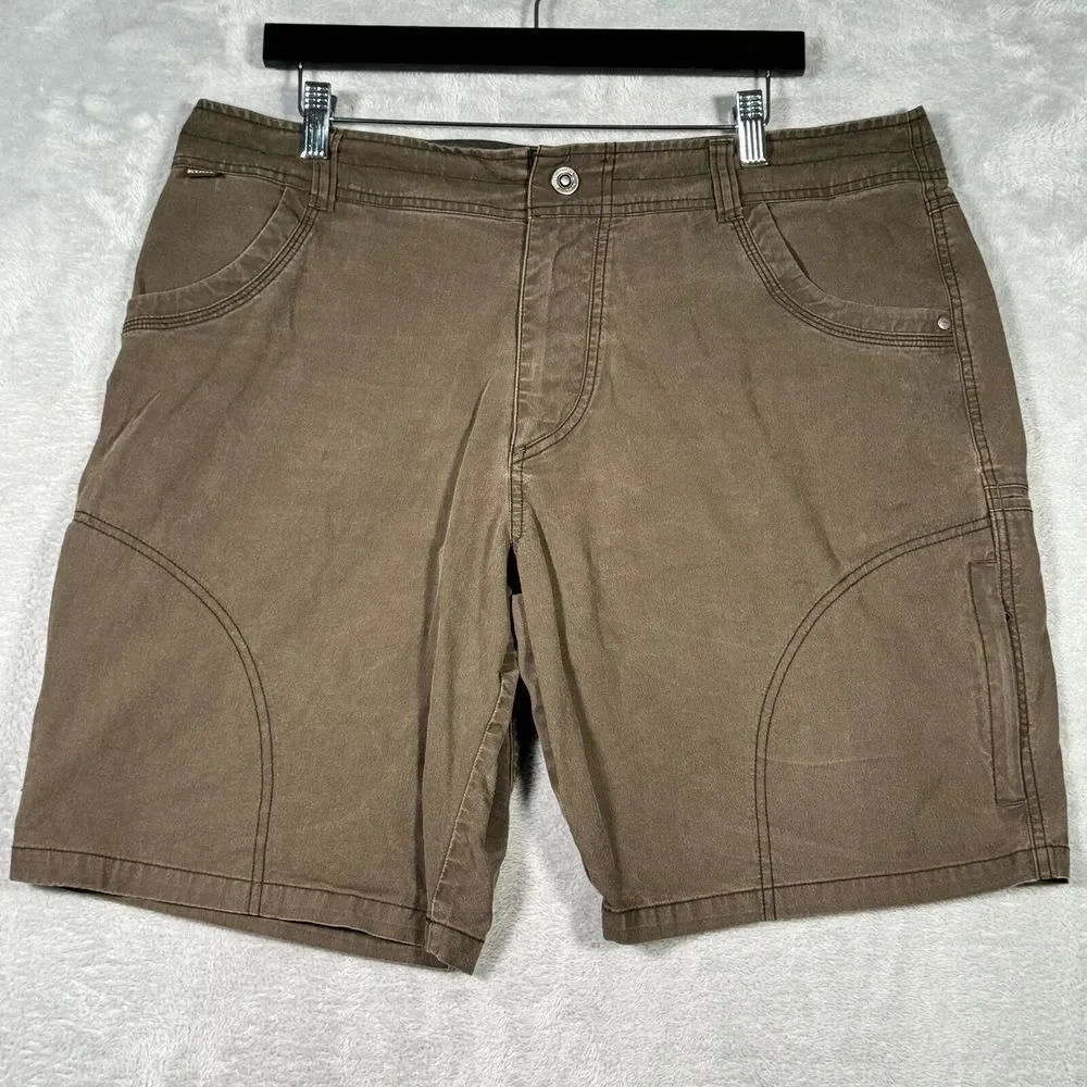 Kuhl Shorts‎ Mens 38 Green Ramblr Hiking Outdoor
